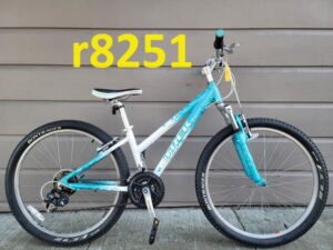 $365. Trek 13in Aluminum, front suspension. 21sp shimano.